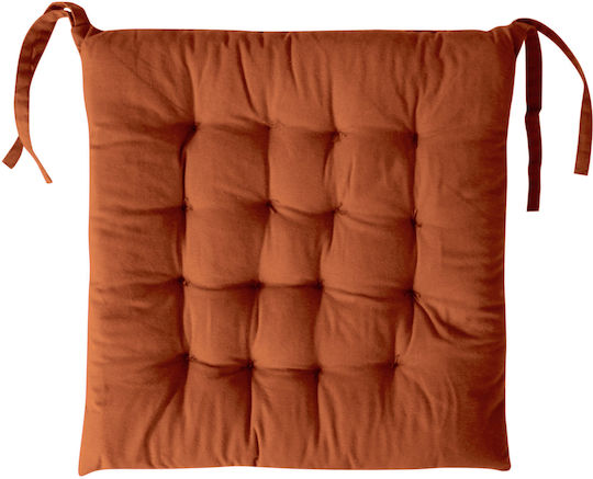 Terracotta Garden Chair Cushion 40x40 cm