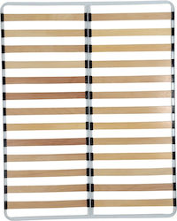 Cadru Anatomic pentru Saltea Dublă 138x188 cm cu Mecanism pentru Crearea unui Spațiu de Depozitare