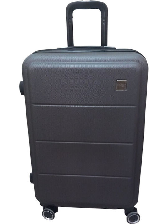 Felbags Valiză de Călătorie Medie, Rigidă, Antracit, Înălțime 65 cm