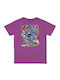 Παιδικό T-shirt Μωβ