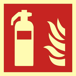Procera Prc-baf001c1ps Πινακίδα Πυρασφάλειας Πυροσβεστήρας Baf 001 C1 Ps