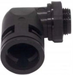 Spiral-Kabelverschraubung Agam 90 Ana-quick M40x1,5-nw37 Schwarz 968.340.2 1 Stk