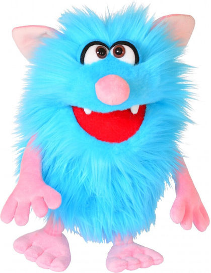 Blaues Handpuppen-Monster 35 cm Living Puppets W819