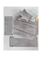 Guy Laroche Modern Bedroom Rug Set Carbon 3-Piece