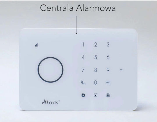 Lark Kabellose Alarmzentrale mit Bluetooth und 30 Zonen