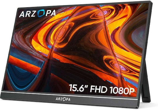 Arzopa A1 Pro IPS HDR Tragbarer Monitor 15,6" FHD 1920x1080 Grau