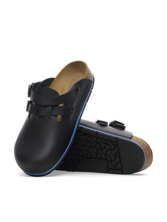 Birkenstock Kay Pro Кожени Сабо Черни
