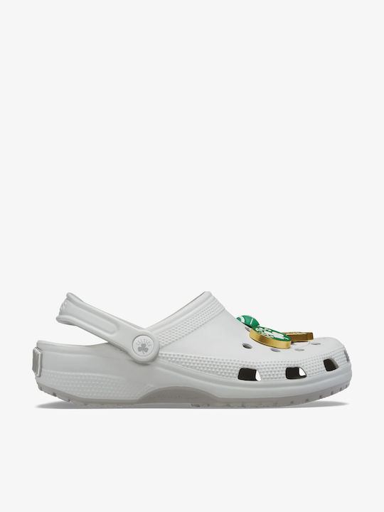 Crocs Classic NBA Boston Celtics Men's Grey Clogs