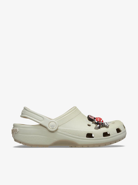 Crocs Classic NBA Chicago Bulls Мъжки Бежови Сабо