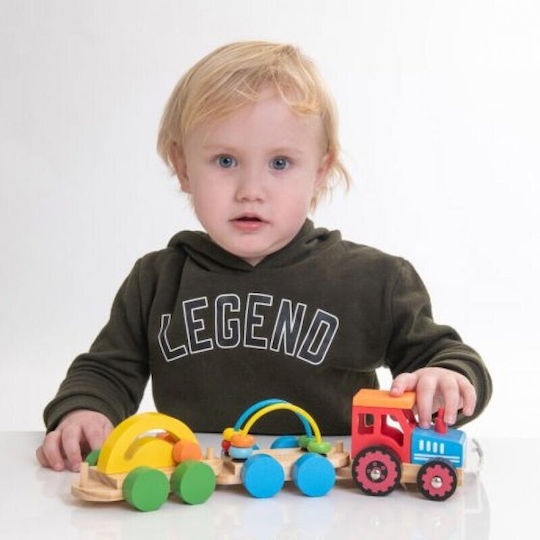 Wooden Pull Along Train Toy