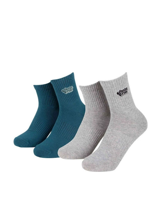 Santa Cruz Christmas Socks Multicolour 2 Pack
