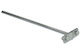 Elko-Bis Galvanized Garden Fence Support 2x5.7x16cm