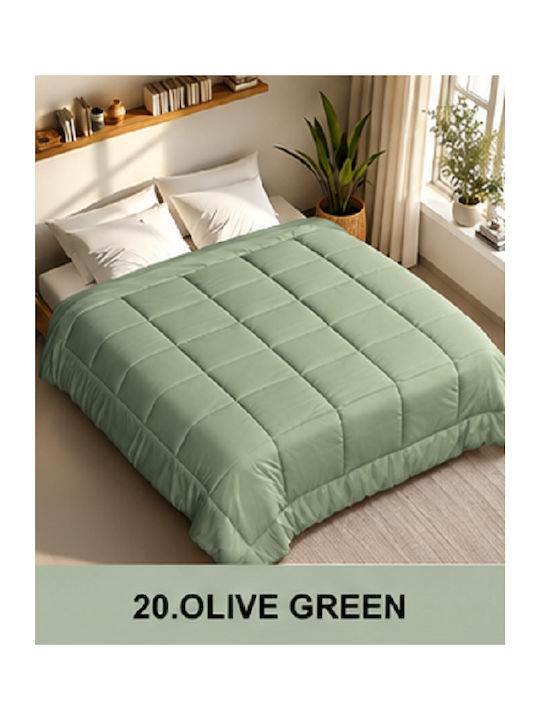Adam Home Single Duvet 160x240cm Astra Olive Gr...