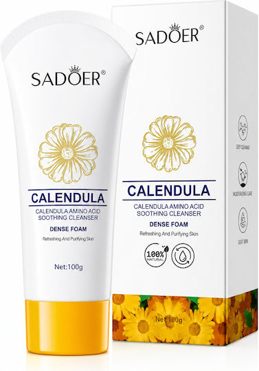 Sadoer Facial Cleansing Foam with Soothing Action 100g