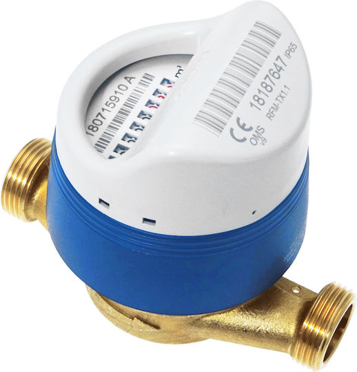 Bmeters Wasserzähler Js Antimagnetisch 3/4 Durchfluss 4,0 Kaltes Wasser Mid R100/r50 Drahtloses Modul Ip65 S