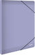 Metron Rubber Band File Box 25x35x3cm Fun Purple
