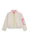 Kids Knitted Beige Cardigan