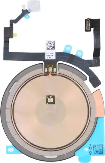 NFC-Wireless-Ladespule + Flexkabel für Taschenlampe iPhone 15