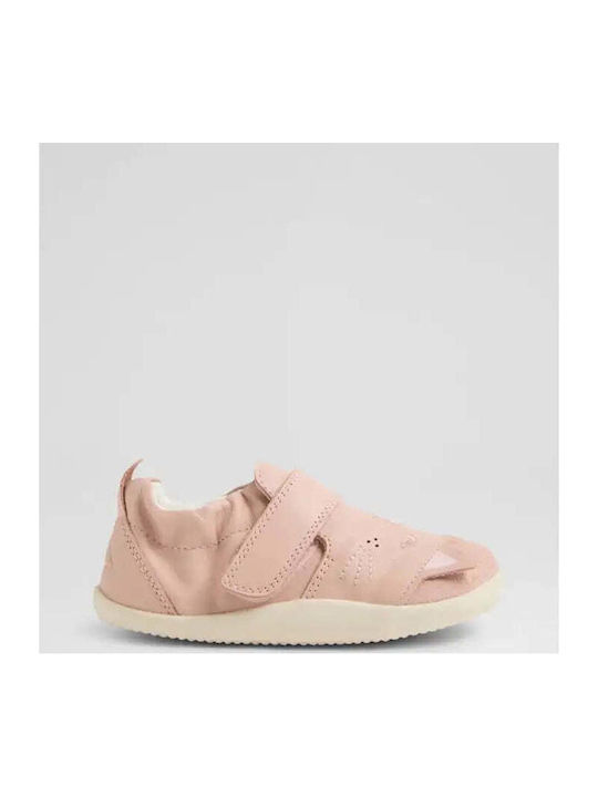 Bobux Pink Baby Soft-Sole Sneakers Xplorer
