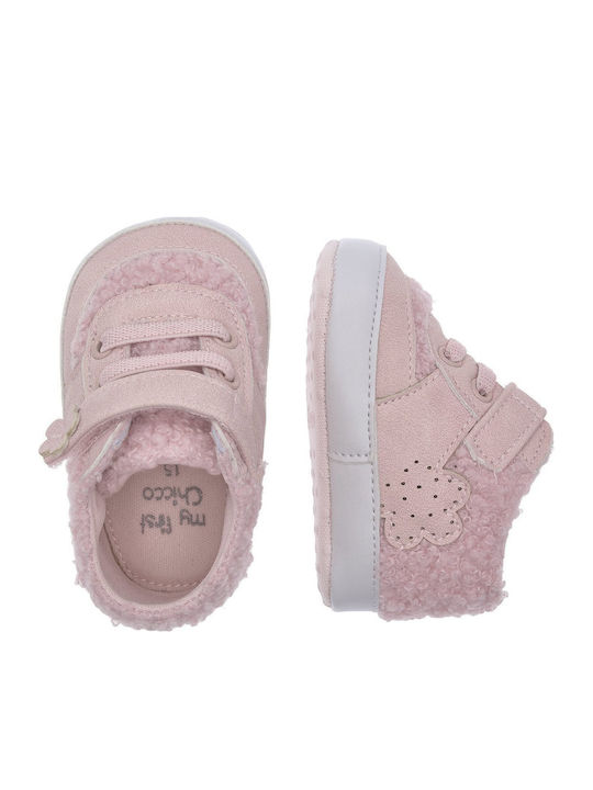 Chicco Βρεφικά Sneakers Αγκαλιάς Ροζ