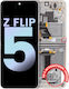 Inner Oled Assembly Frame Samsung Galaxy Z Flip 5 5g Us & International Service Pack Cream