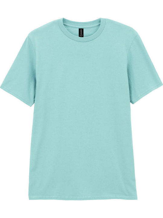 Gildan Мъжка рекламна тениска Teal Ice