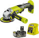 Ryobi R18ag Polizor unghiular cu baterie de 115 mm