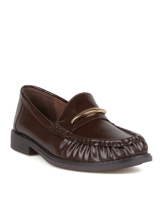 Women's Loafers in Brown Colour