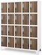 Jan Nowak Metal Storage Cupboard 172x45cm