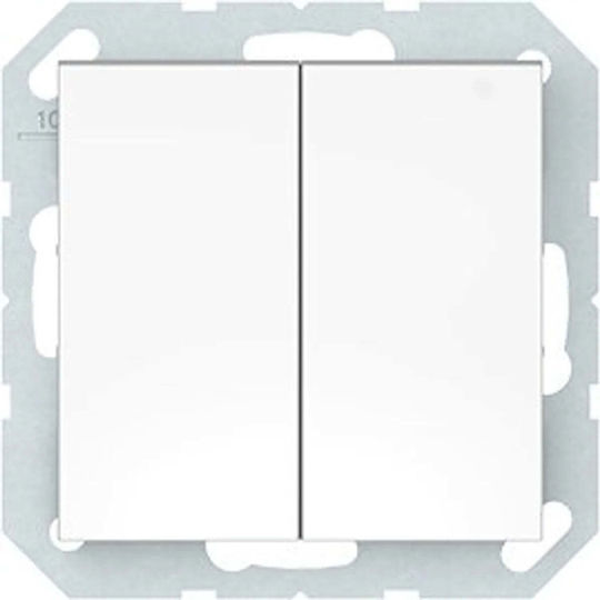 Harry Potter Recessed Wall Switch Two-Way Without Frame Aller Retour White