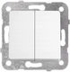 Viko Recessed Wall Switch One-Way Without Frame White