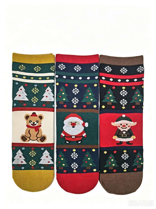 Intimonna Șosete de Crăciun Multicolore 3Pack Intimonna Șosete de Crăciun Multicolore 3Pack