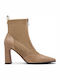Damen Stiefeletten Beige