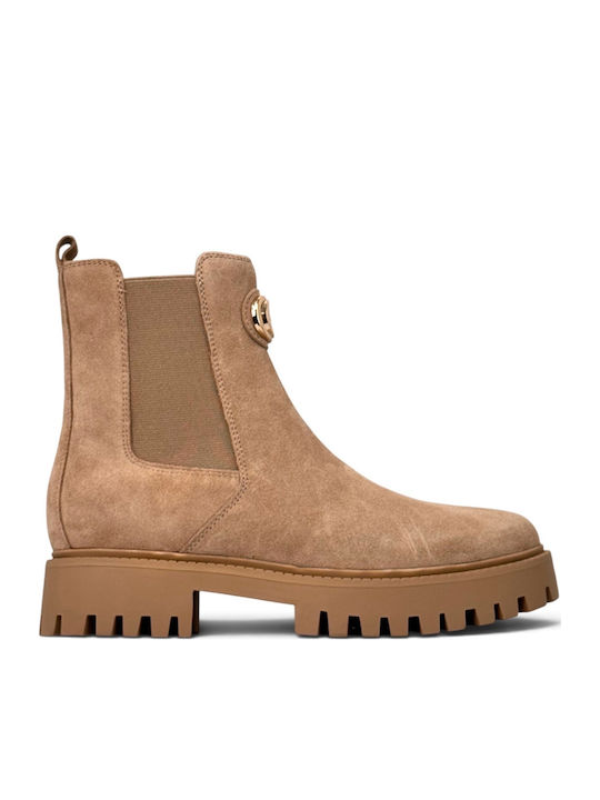 Guess Women's Grey Combat Boots