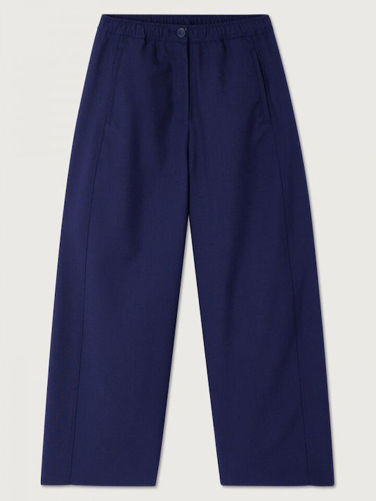 Women's Dark Blue Suit in a Relaxed Fit