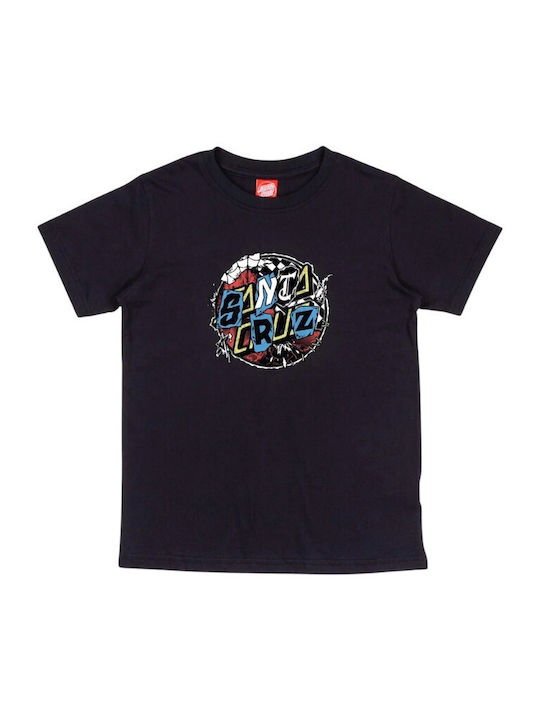 Santa Cruz Kids' T-shirt Black