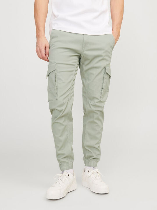 Jack & Jones Мъжки Панталон Cargo Еластичен Sli...