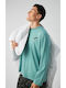 Minerva Winterlicher Herrenpyjama aus Baumwolle Green Light