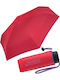 Benetton Super Compact Red Rain Umbrella