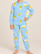Extan Bebe Kids’ Pajamas Sky Blue