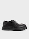 Leather Men's Loafers in Black