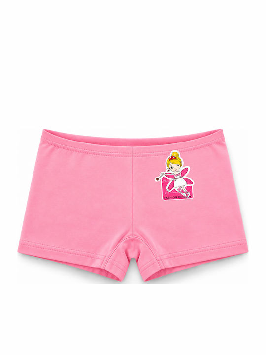 Roza Underwear Детски боксерки Тъмнорозови