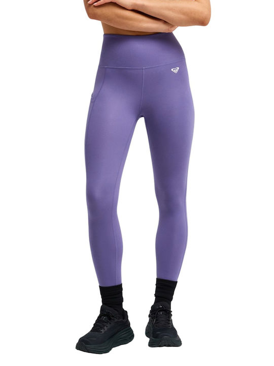 Roxy Heart Into It Leggings für Damen Lila