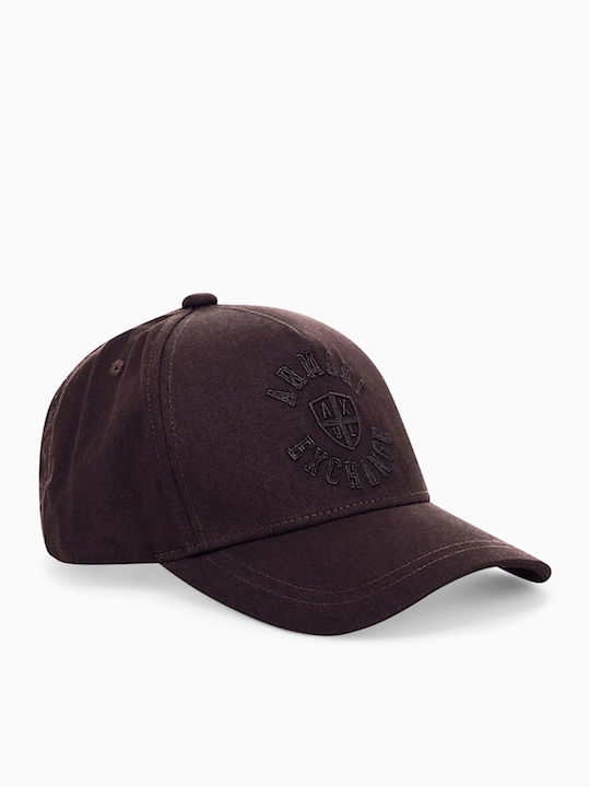 Armani Exchange Дамска Шапка Кафява