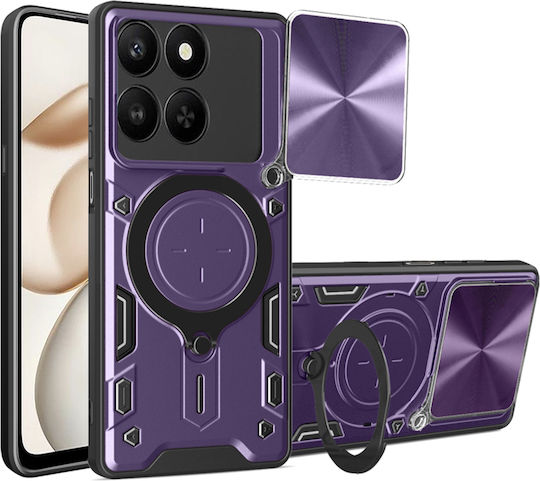 Techsuit Camguard Pro Back Cover Multicolor (Honor 400 Smart)