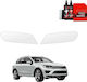 Transparent Protective Film Grizzglass Bodyshield Headlights Volkswagen Touareg 2014-2018 2in1