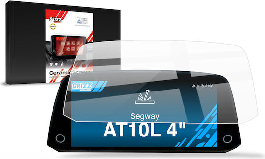 Folie Ceramică Grizzglass Cardisplay Protection Segway At10 4" 2025-2026