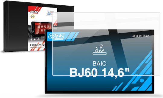 Ceramic Film Grizzglass Cardisplay Protection Baic Bj60 12.8" 2026