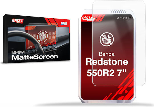 Folie Mată Grizzglass Cardisplay Protection Benda Redstone 550r2 7" 2025-2026