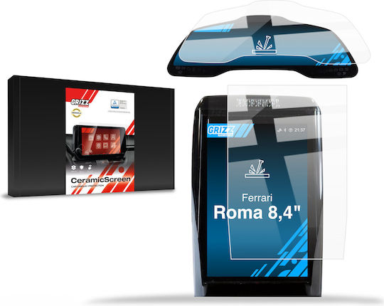 Folie Ceramică Grizzglass Cardisplay Protection Ferrari Roma 8 4" 2020-2026 2 în 1